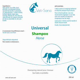 Универсальный шампунь для лошадей G5
