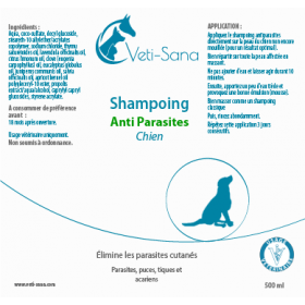 Dog antiparasitic shampoo 2