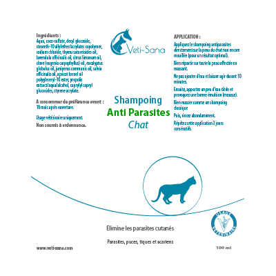 Cat Antiparasitic Shampoo