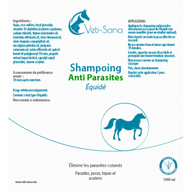 Противопаразитарный шампунь для лошадей. 2